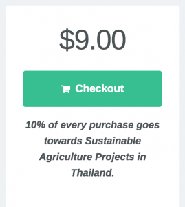 Product contribution note in Checkout theme