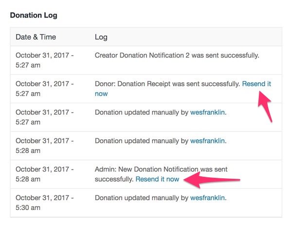 donation-log | Charitable