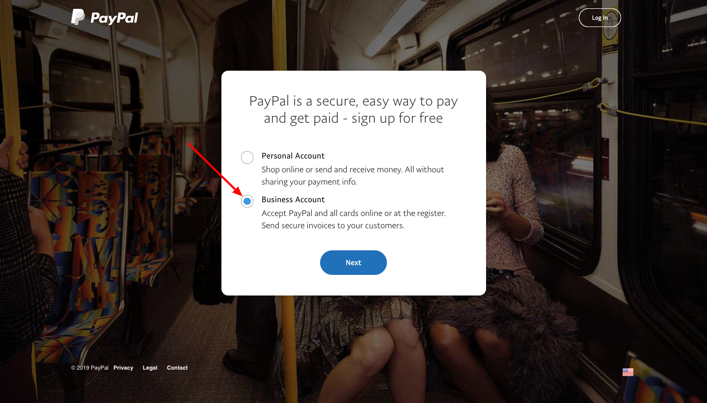 Paypal for nonprofits sign up for business account