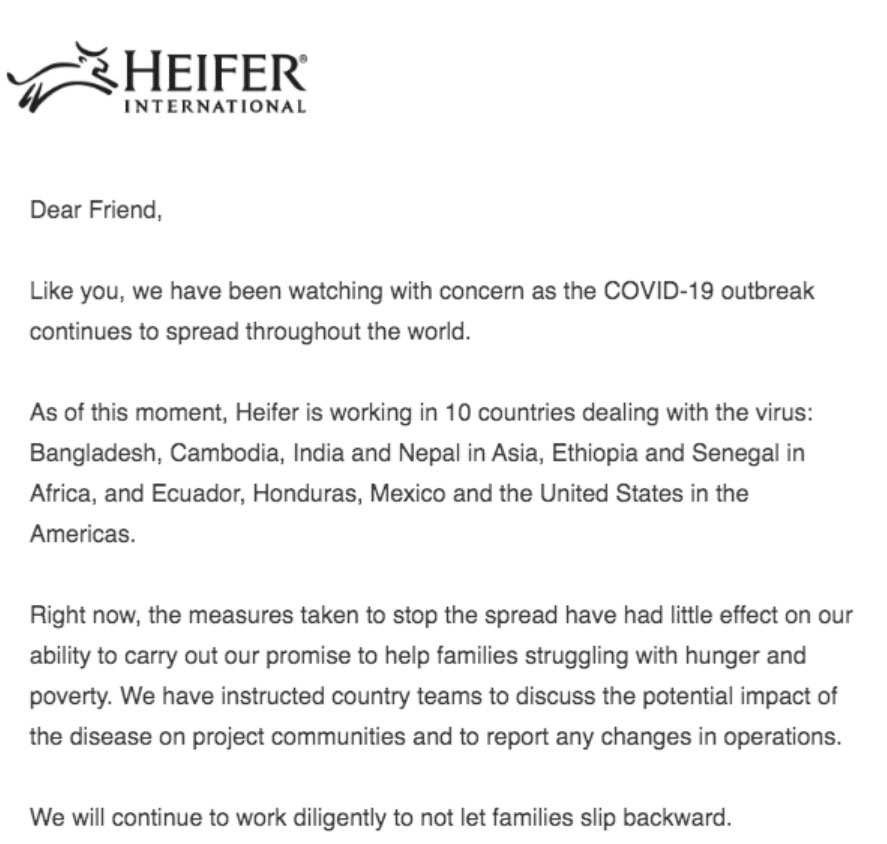 heifer-letter | Charitable
