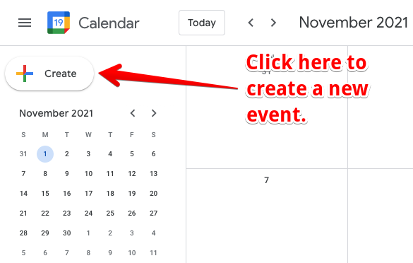 Google-Calendar-Create-an-Event | Charitable
