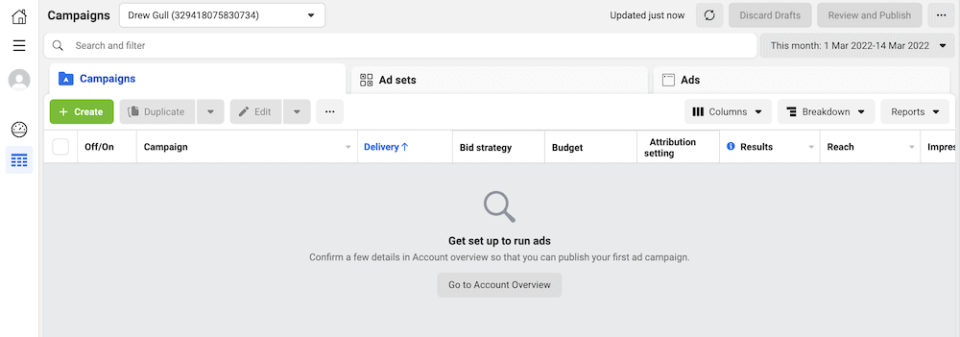 facebook-ads-manager_1 | Charitable The Facebook Ads Manager dashboard.