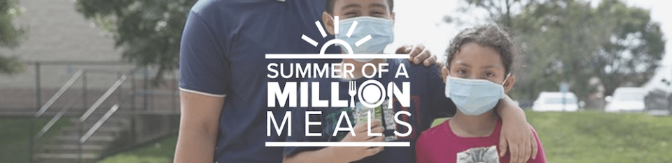 The Summer of a Million Meals website