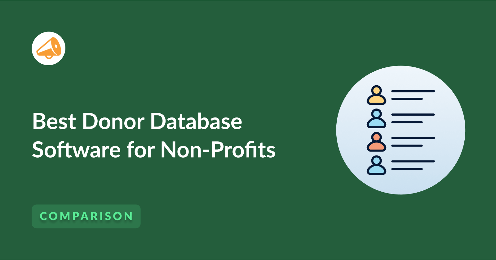 Best Donor Database Software for Non-Profits