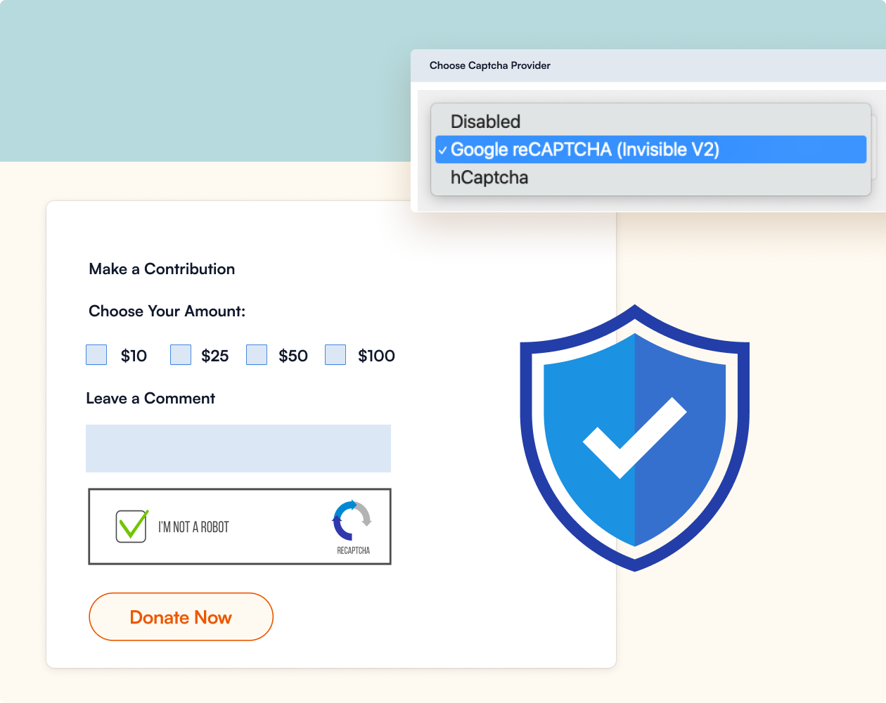 Captcha and spam protection