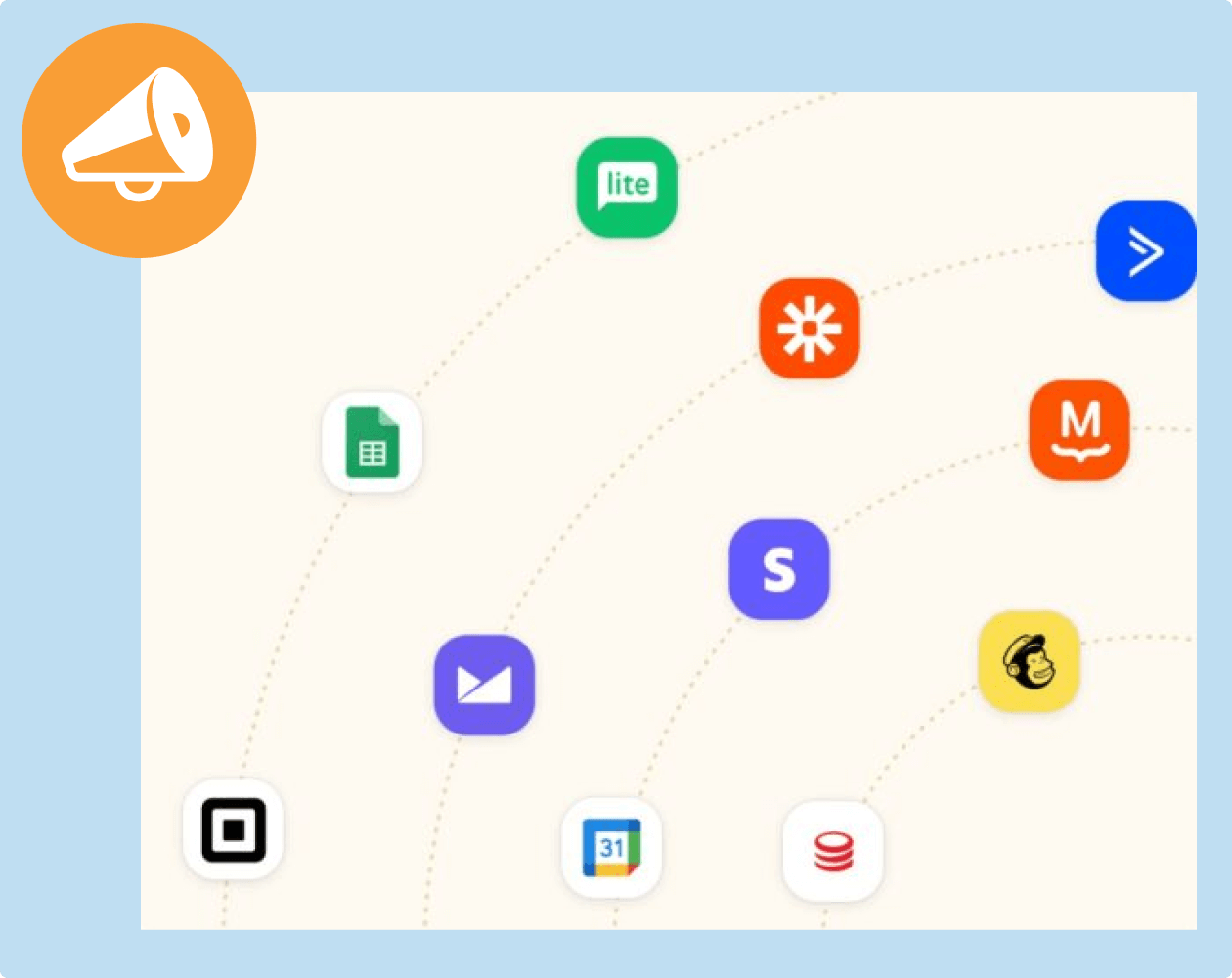 Integrations available in Charitable