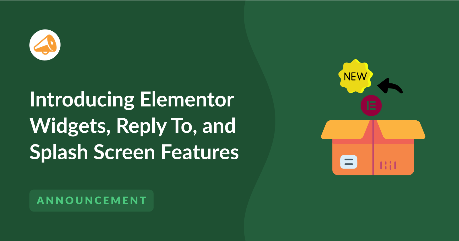 Introducing Elementor widgets