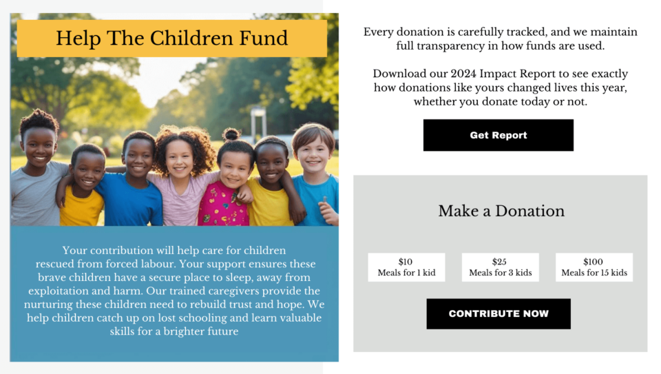 Lead magnet | Charitable Lead magnet