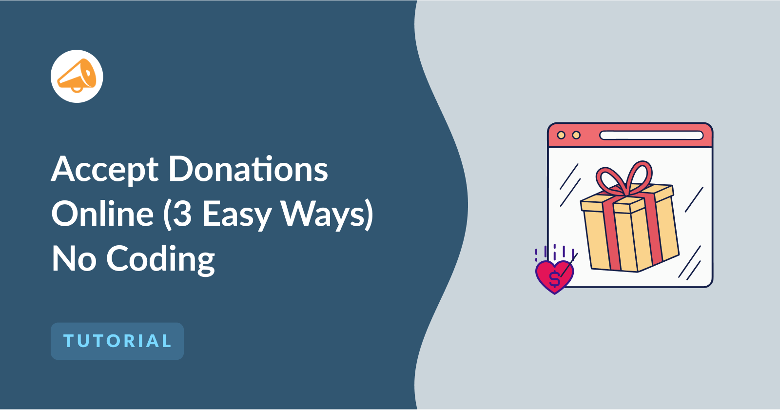 The best way to accept donations online