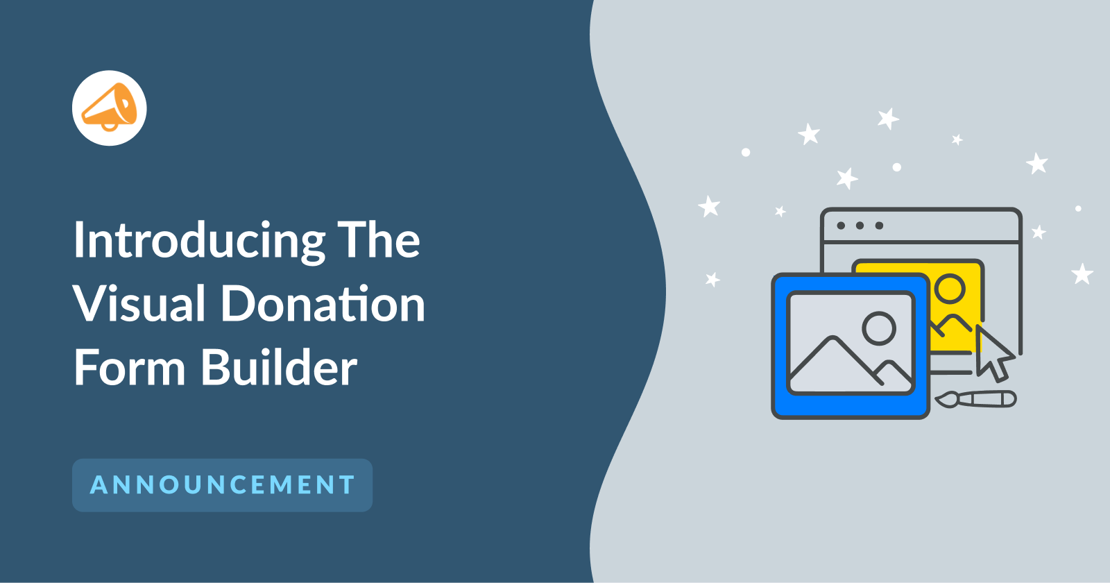 Introducing visual donation form builder