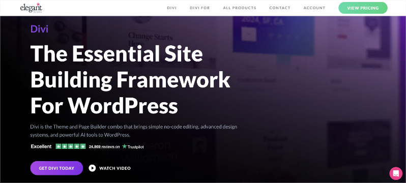 Divi theme builder | Charitable Divi theme builder