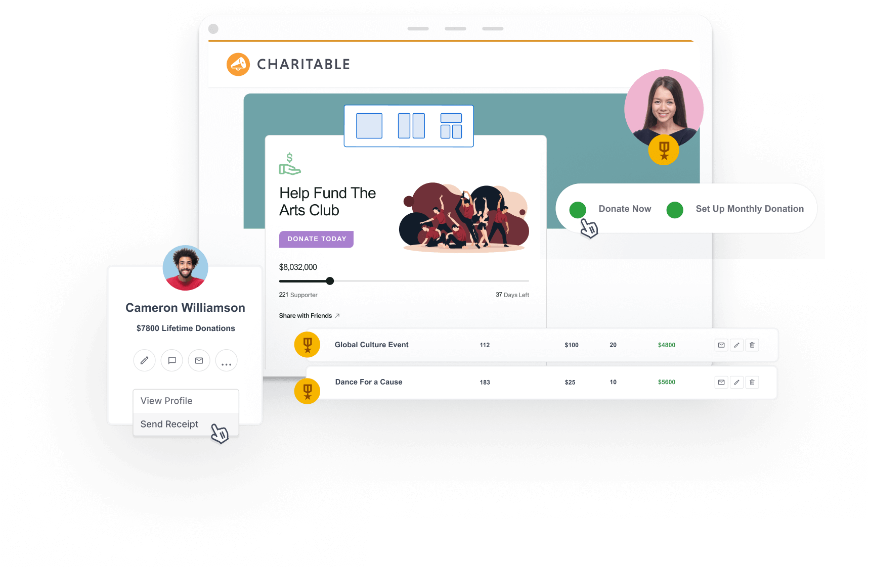 arts and cultural fundraising