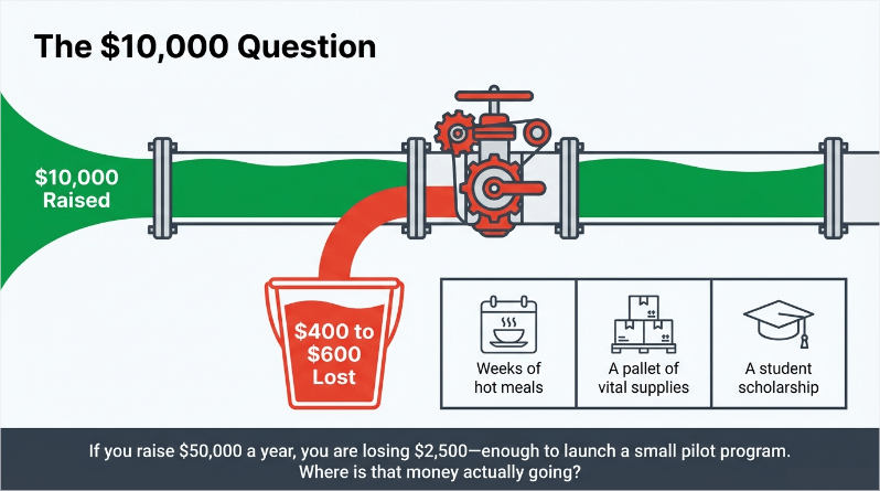 stop the bleeding in transaction fee | Charitable stop the bleeding in transaction fee