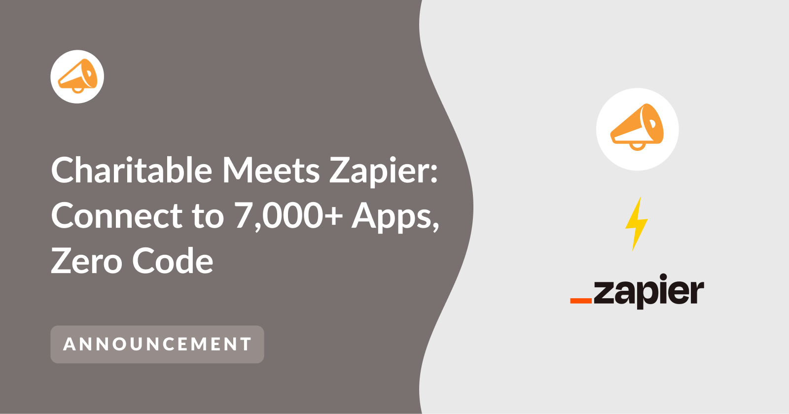 Charitable meets Zapier