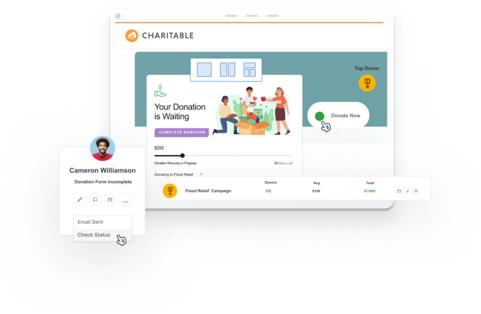 donation recovery feature | Charitable
