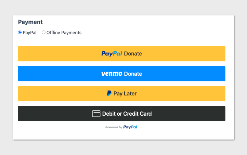 Paypal sample