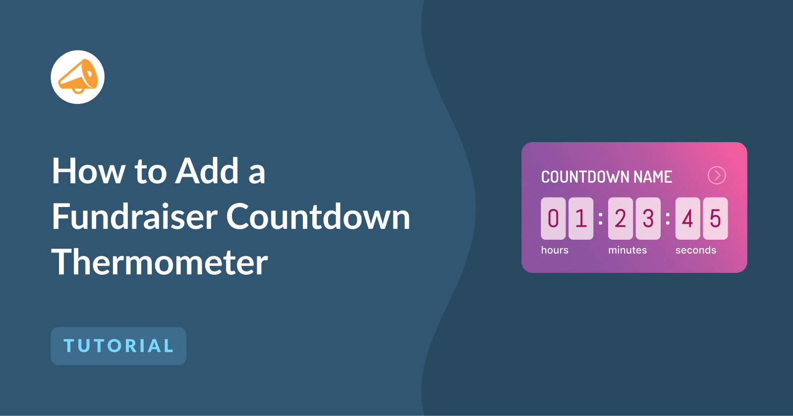 How to add a fundraiser countdown thermometer