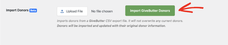 Import donors in givebutter | Charitable Import donors in givebutter