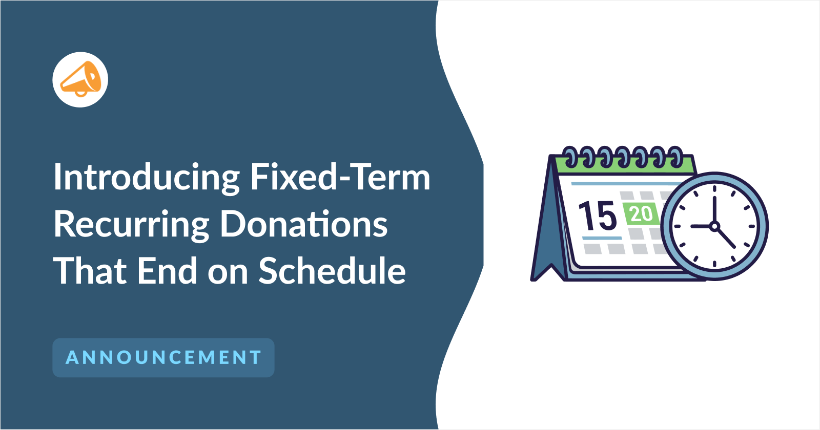 Introducing fixed term recurring donations | Charitable Introducing fixed term recurring donations