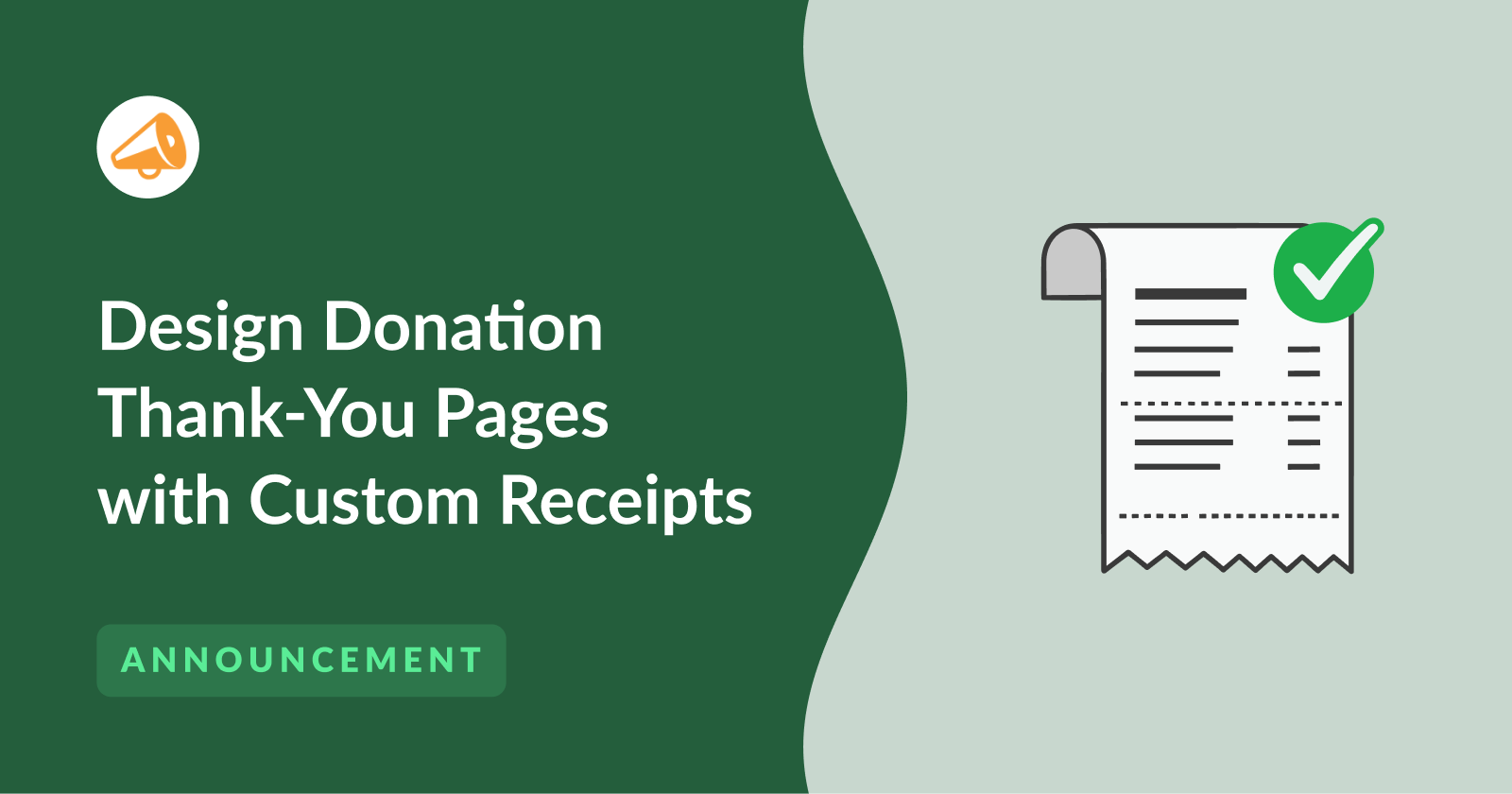 Design a Better Donation Thank-You Page with Custom Receipts