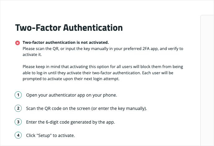 nonprofit-website-security-sucuri-two-factor | Charitable Sucuri Security Two-Factor Authentication setup steps