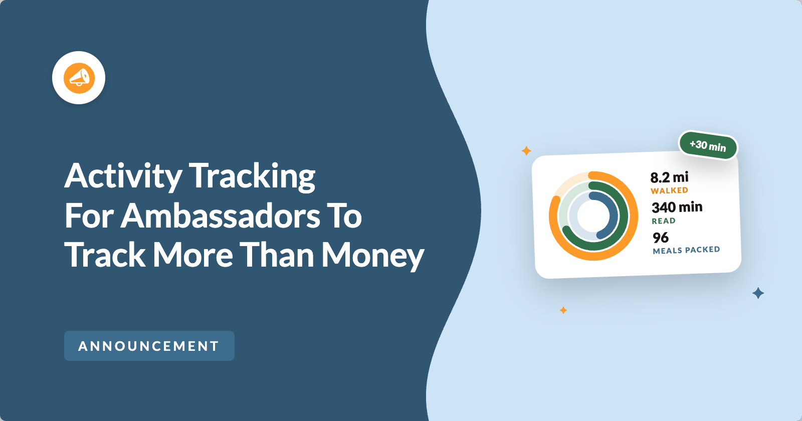 Introducing Activity Tracking: Show Progress on More Than Money | Charitable Introducing Activity Tracking: Show Progress on More Than Money